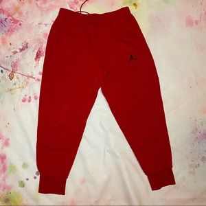 XL vintage Jordan red sweatpants